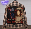 You Can't Kill the Boogeyman Flannel Shirt Jacket