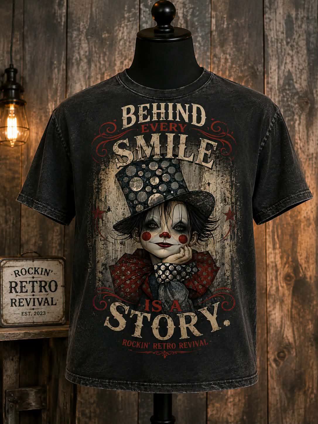 Behind Every Smile Is A Story Graphic Tee