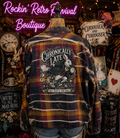 Chronically Late But Worth the Wait Plaid Flannel Shirt