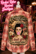 Frankly My Dear Bubblegum flannels