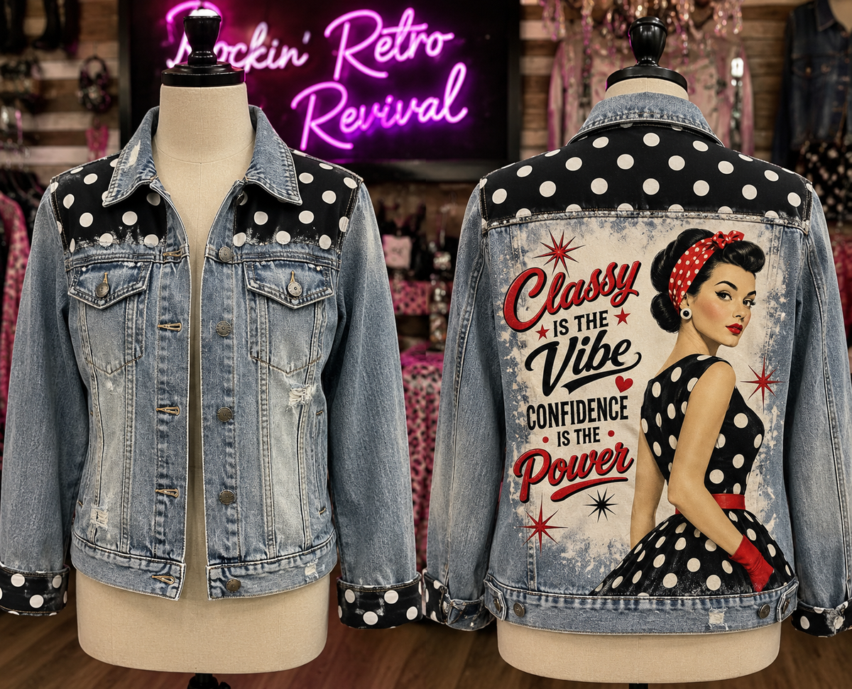 Classy is the Vibe Denim Jacket