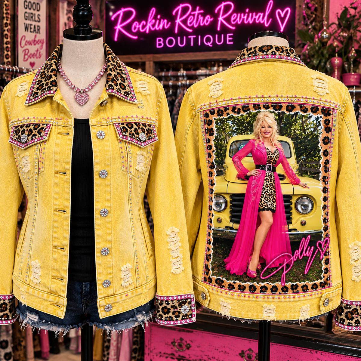 Dolly Distressed Statement Piece Jackets
