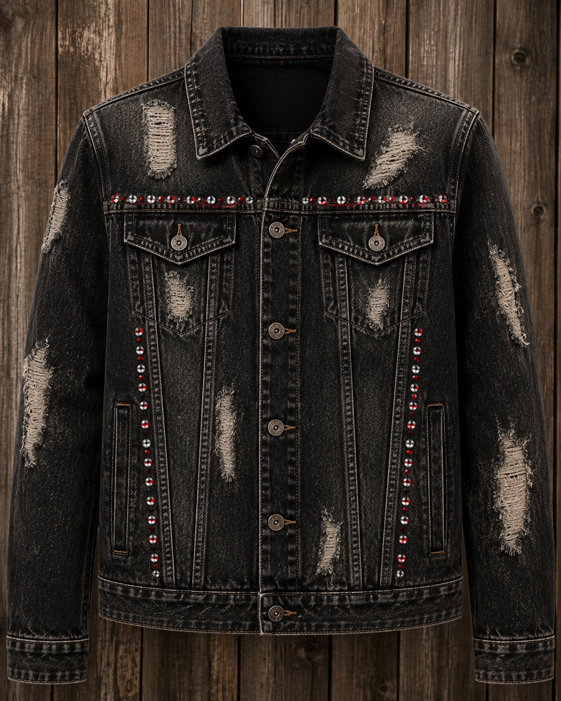 Stevie Nicks True Cast-A-Spell Acid-Wash Denim Jacket