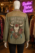 Wild Soul Soft Heart Western Shirt
