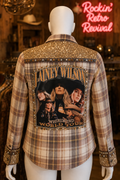 Lainey Wilson Whirlwind World Tour Flannel Shirt