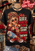 I'm Not as Mean as I Would Like to Be Graphic Tee
