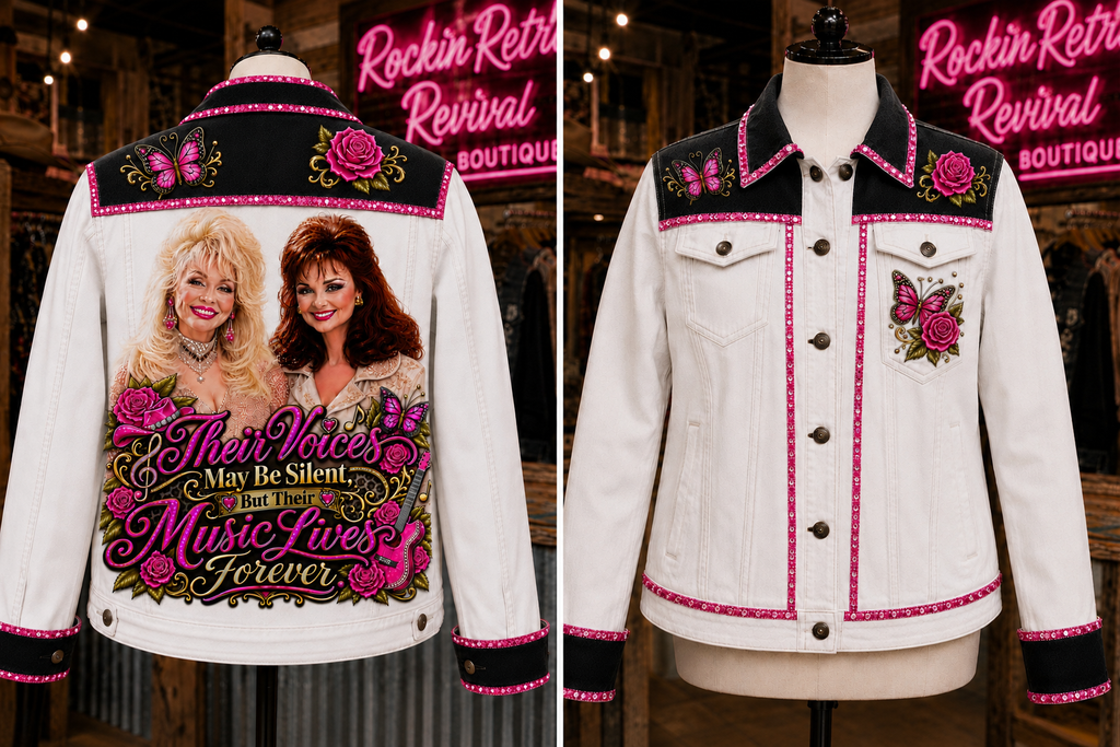 Their Voices Live Forever Denim Jacket