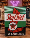 Sky Chief Texaco Vintage-Style Rectangular Metal Sign